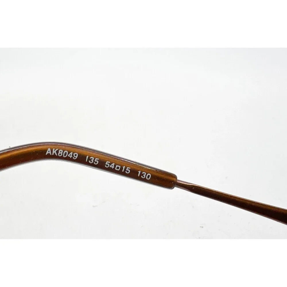 Anne Klein Eyeglasses Women Red Burgundy AK8049 Oval Full Rim 54-15-130
